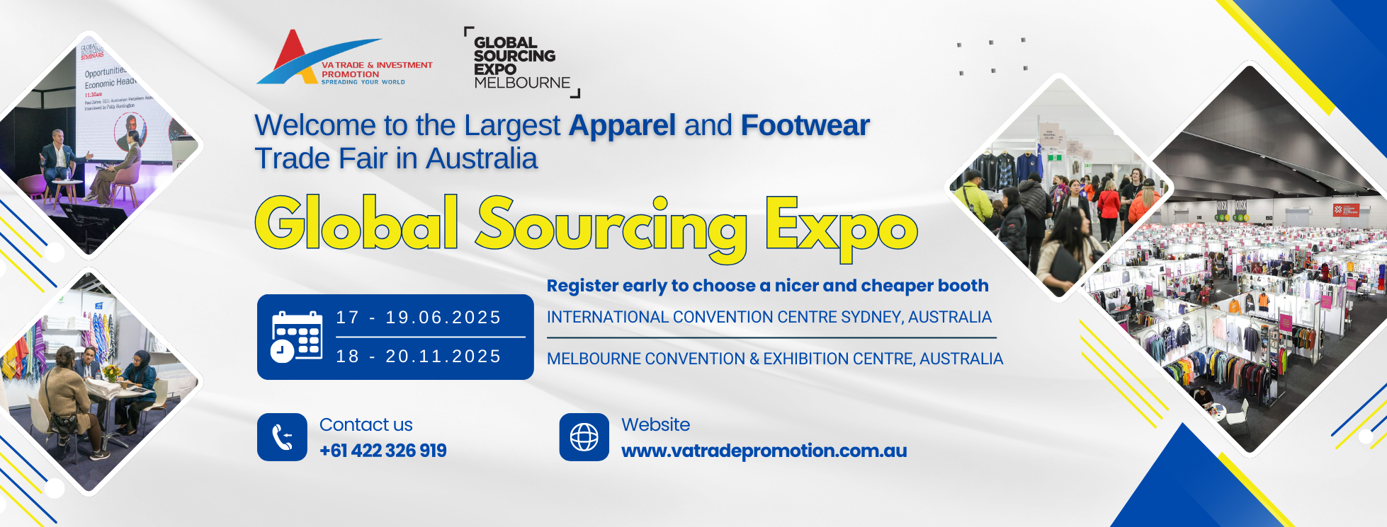 Global Sourcing Expo 2025 tiếng anh