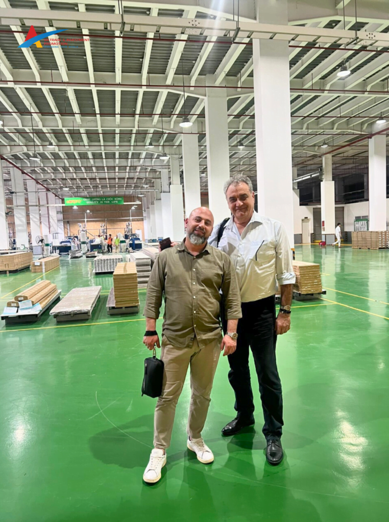 Australian businesses visited the factory