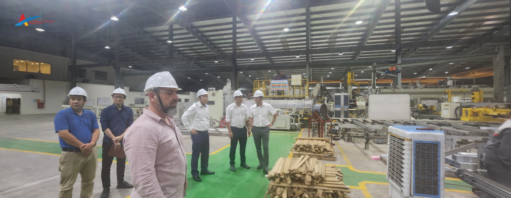 Visiting the modern production process of Viet Phap Aluminium