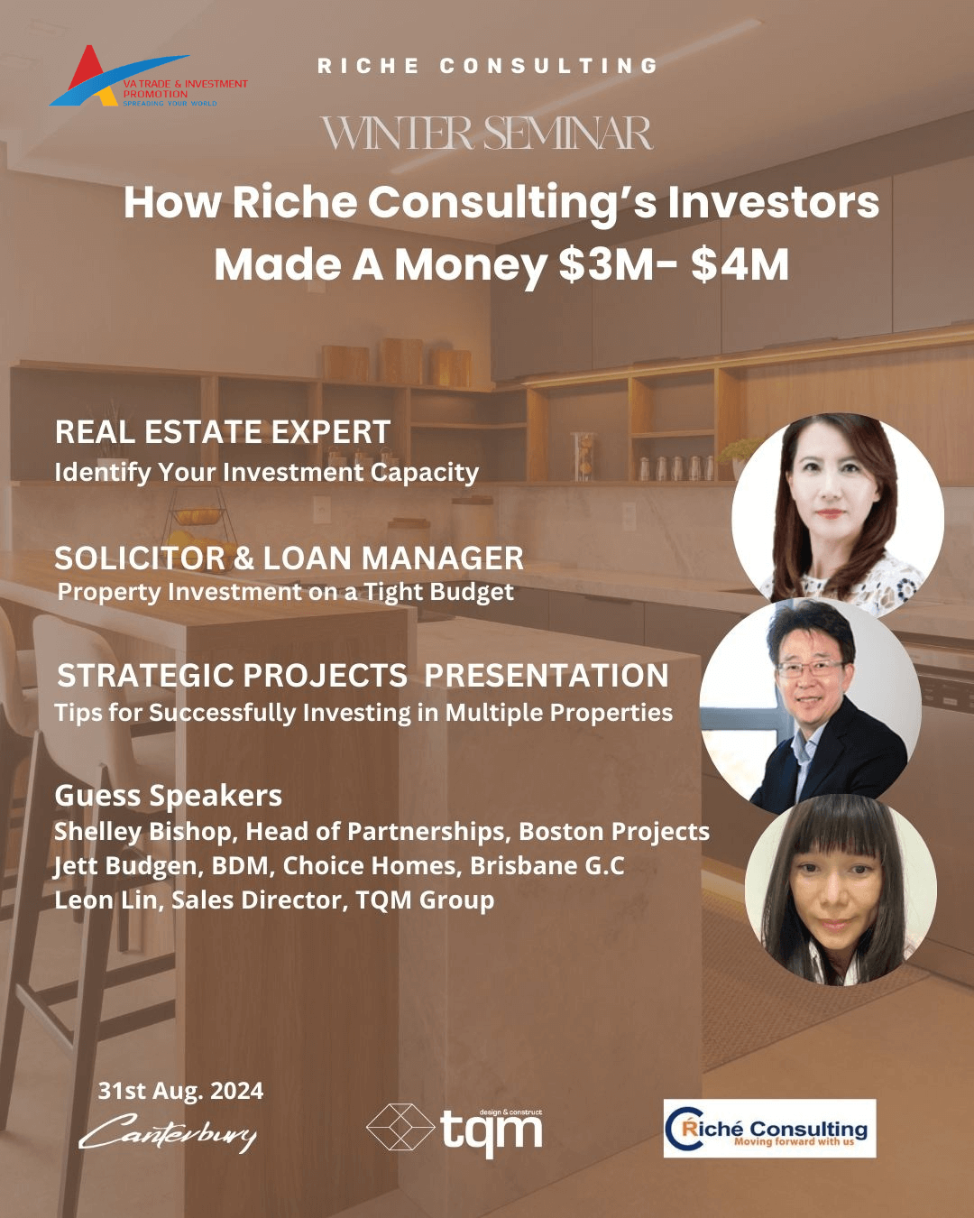 DISCOVER REAL ESTATE INVESTMENT OPPORTUNITIES: EXCLUSIVE SEMINAR INVITATION!